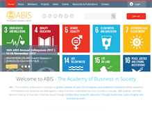 Tablet Screenshot of abis-global.org